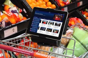 Shopping Cart with iPAD interface